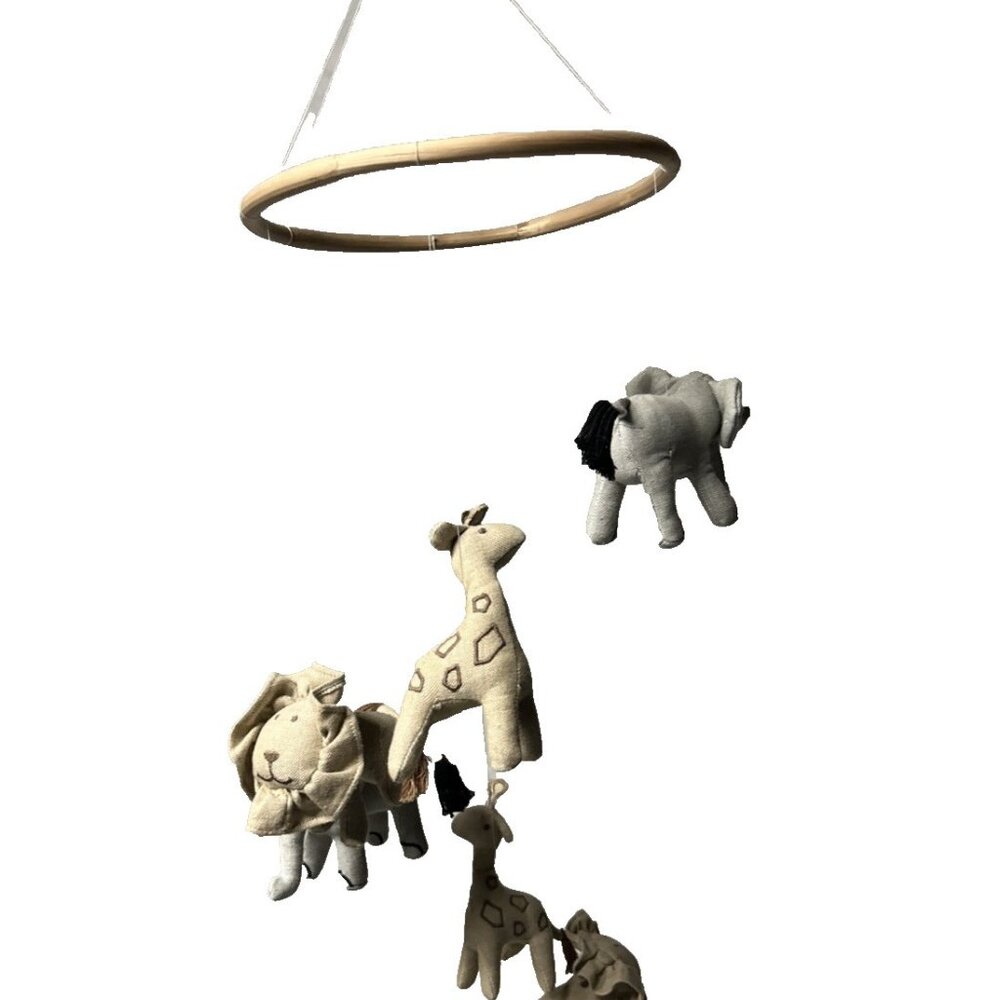 RH Baby Child Chambray Safari Mobile Restoration Hardware